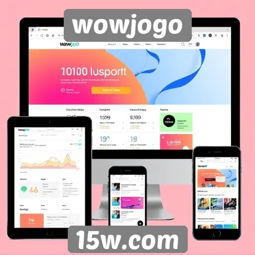 Testes de desempenho do site wowjogo em diferentes dispositivos
